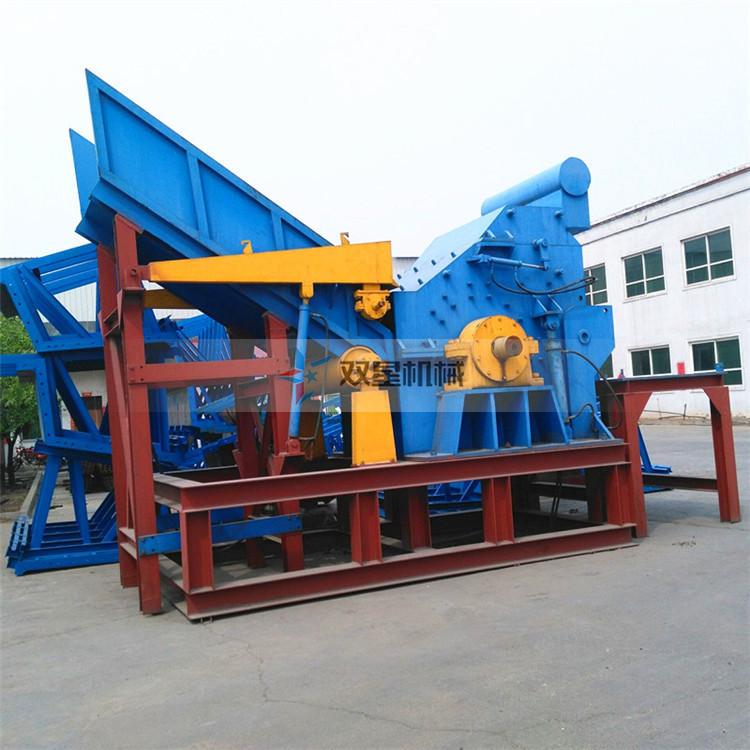 廢鐵粉碎機準備發(fā)貨