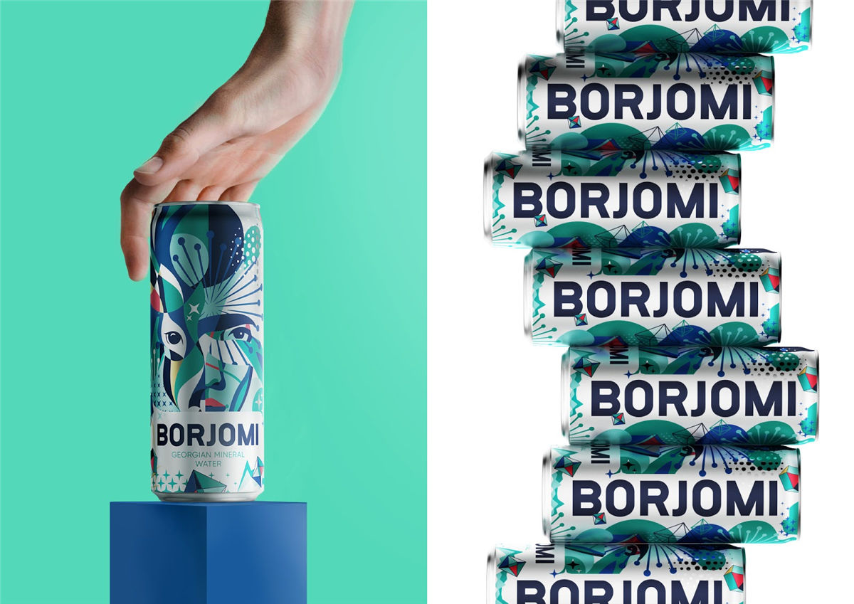 礦泉水包裝設(shè)計(jì)-易拉罐裝(圖14)