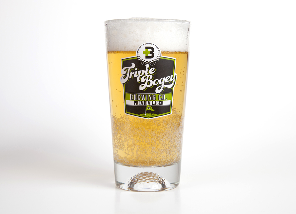 啤酒包裝設(shè)計(jì)靈感來(lái)自高爾夫球(圖1)