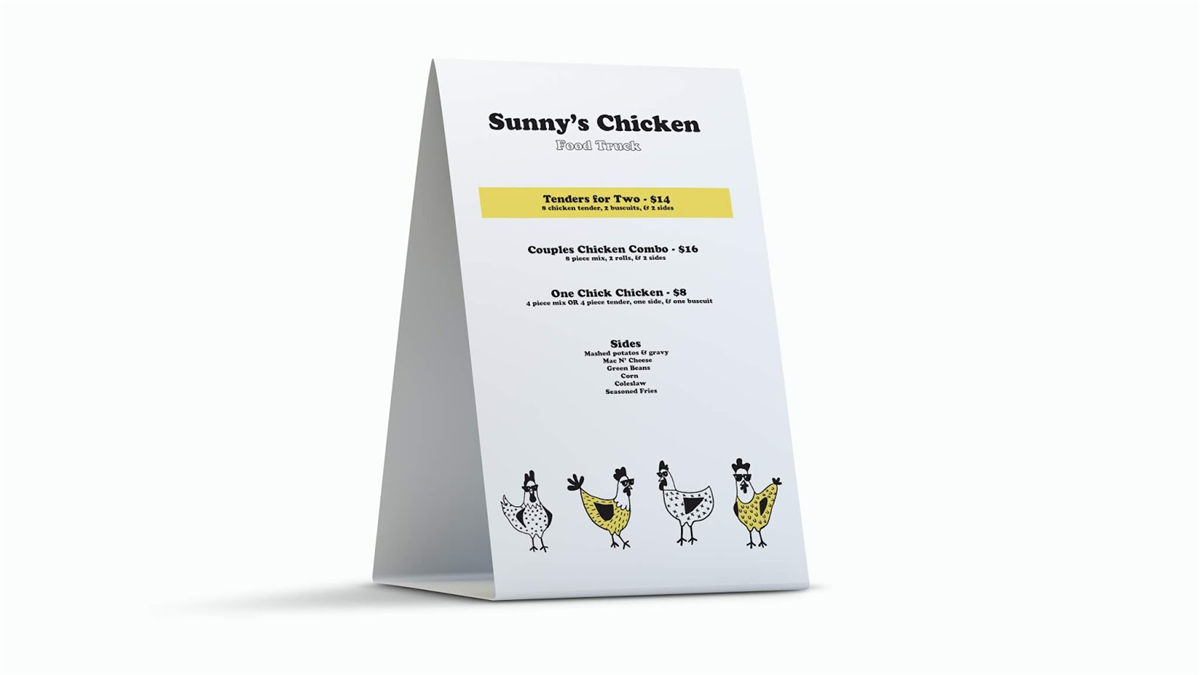 炸雞快餐車品牌包裝設計(圖4)