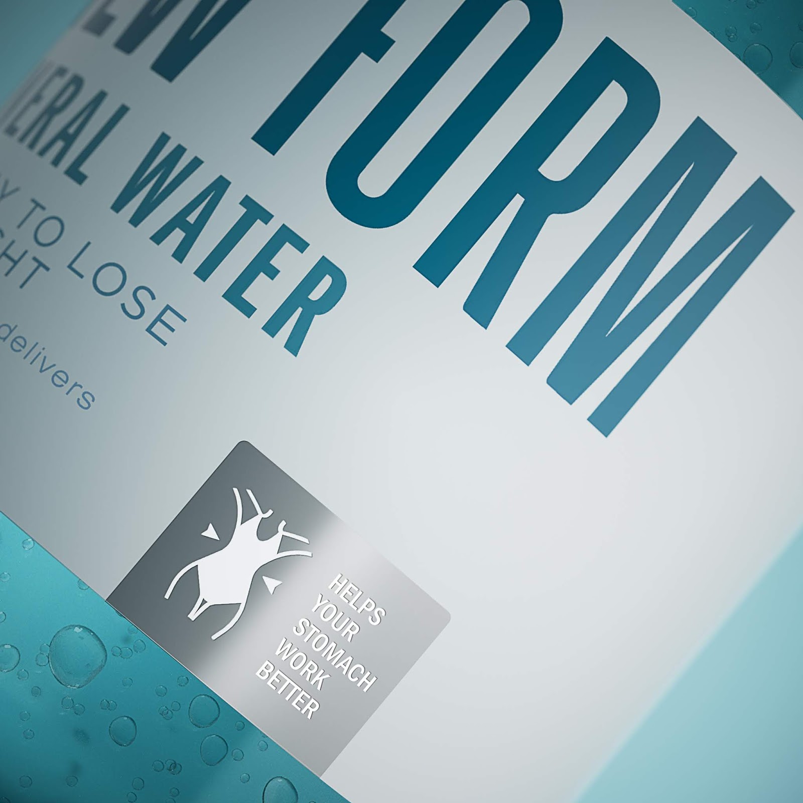 濟寧水包裝設計高端簡約(圖2)