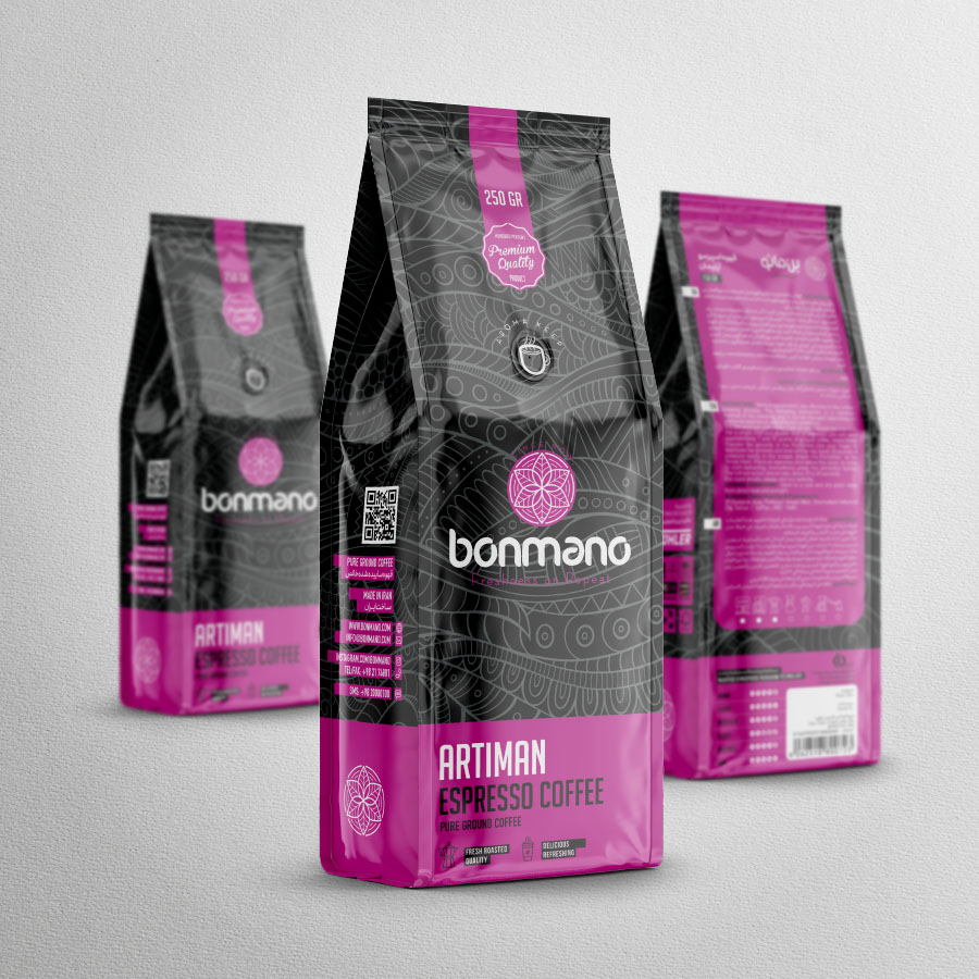 廊坊包裝袋設(shè)計(jì)裝咖啡正好(圖1)