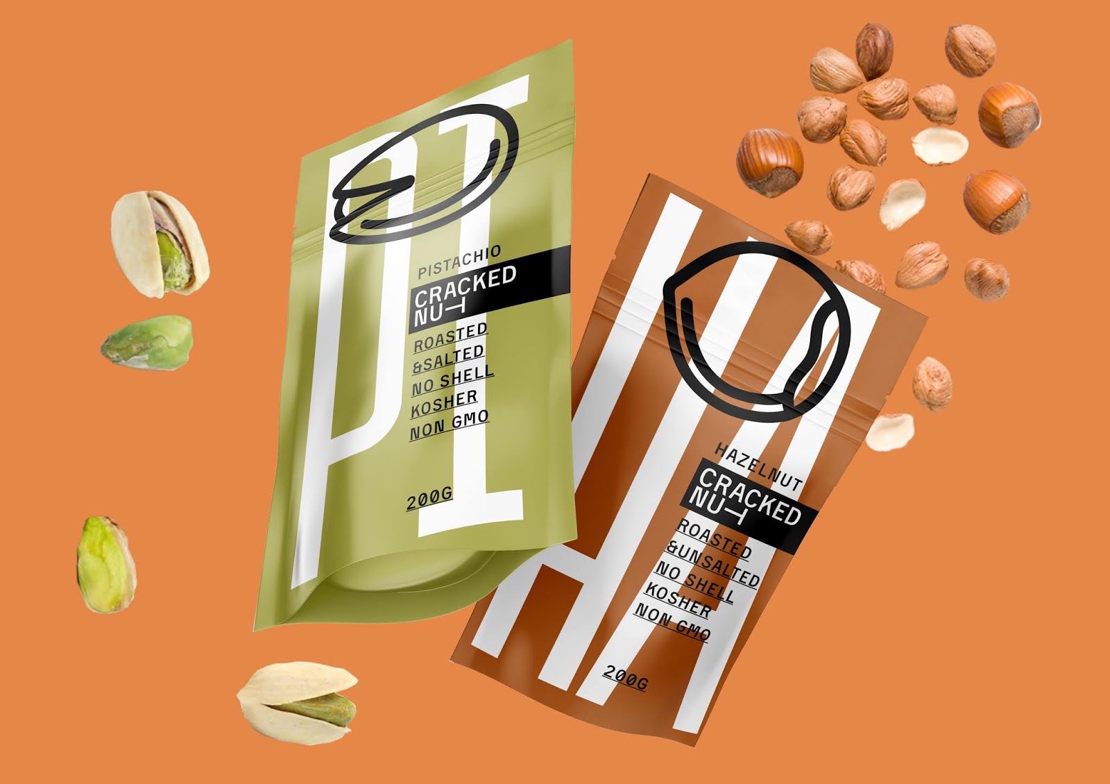 堅果零食包裝設(shè)計視覺沖擊力強(qiáng)(圖1)