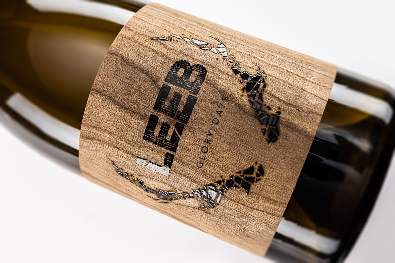 木質紅酒標簽設計(圖1)