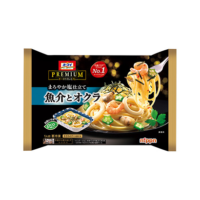 冷凍食品海鮮秋葵面包裝設(shè)計(jì)(圖1)