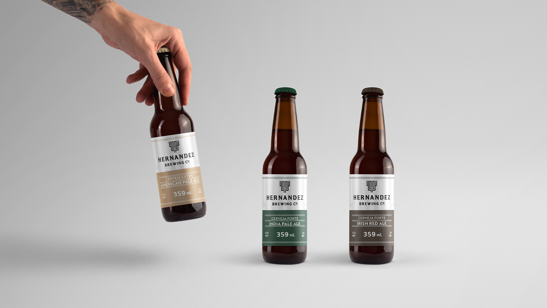 Hernandez 精釀啤酒包裝設(shè)計(圖2)