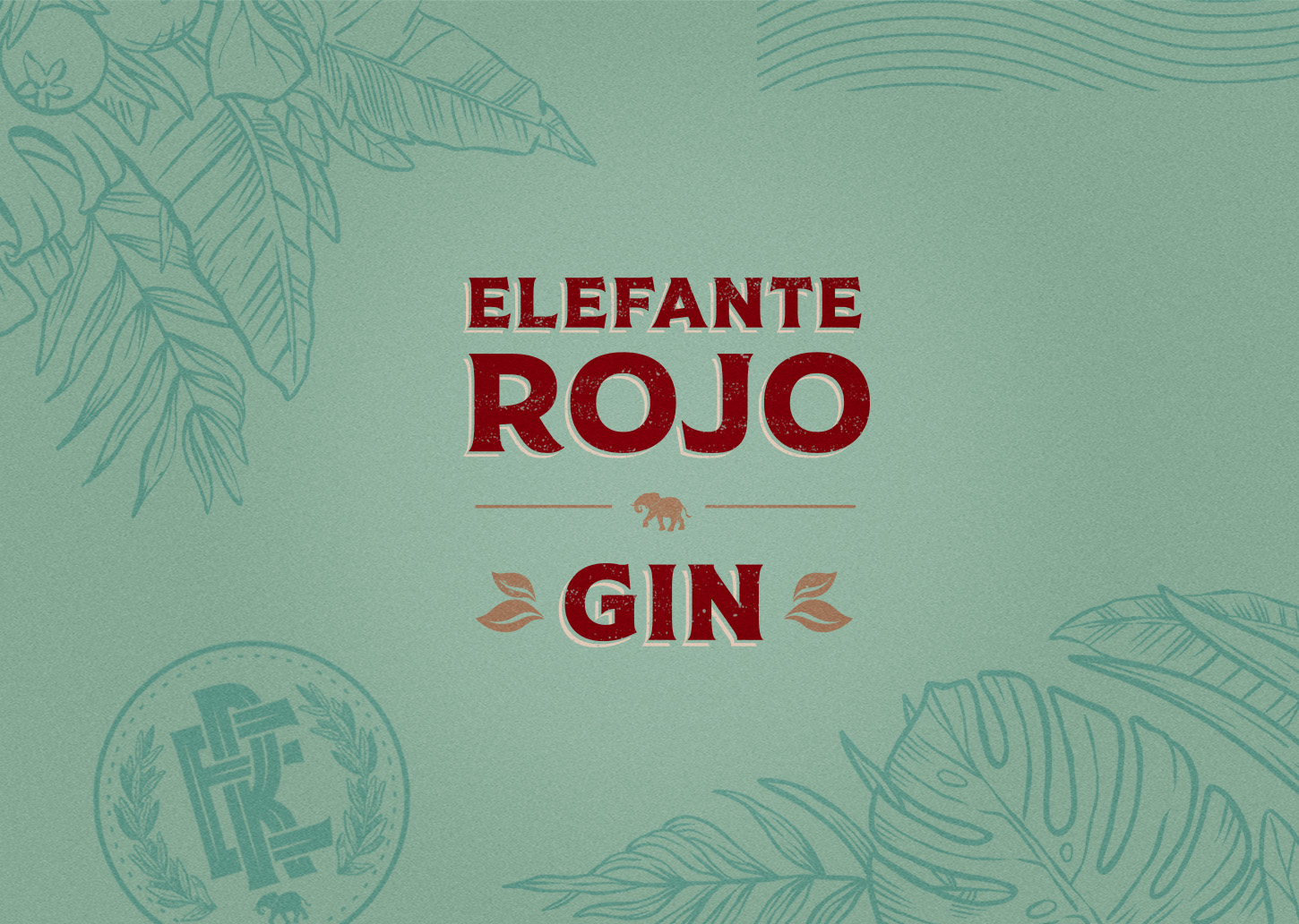 Gin Elefante Rojo杜松子酒包裝設(shè)計(jì)(圖3) Gin Elefante Rojo杜松子酒包裝設(shè)計(jì)(圖3)