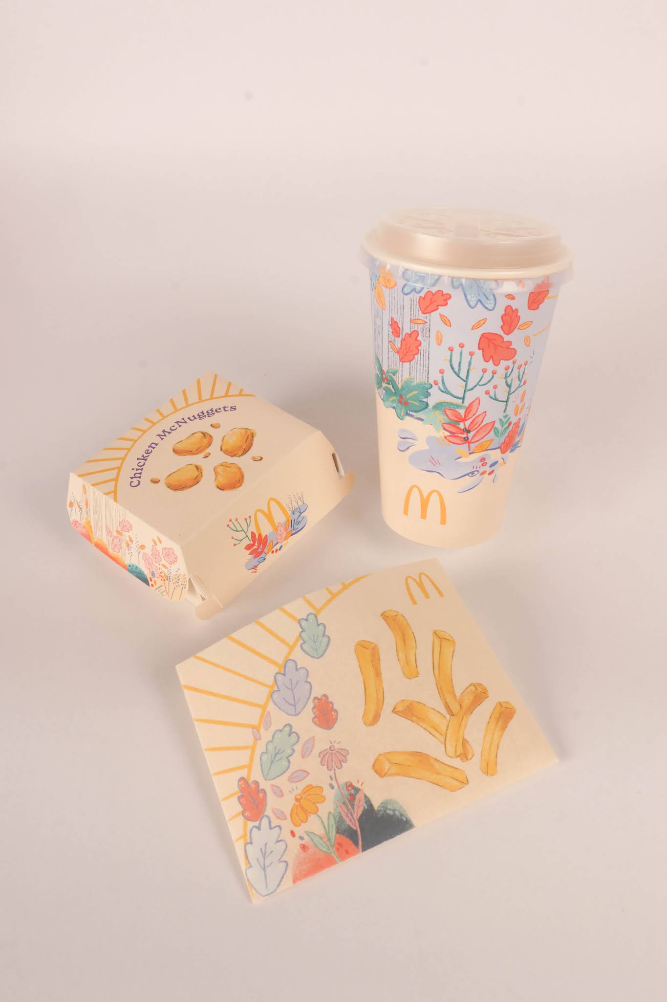 插畫(huà)食品快餐外賣(mài)包裝設(shè)計(jì)(圖11)