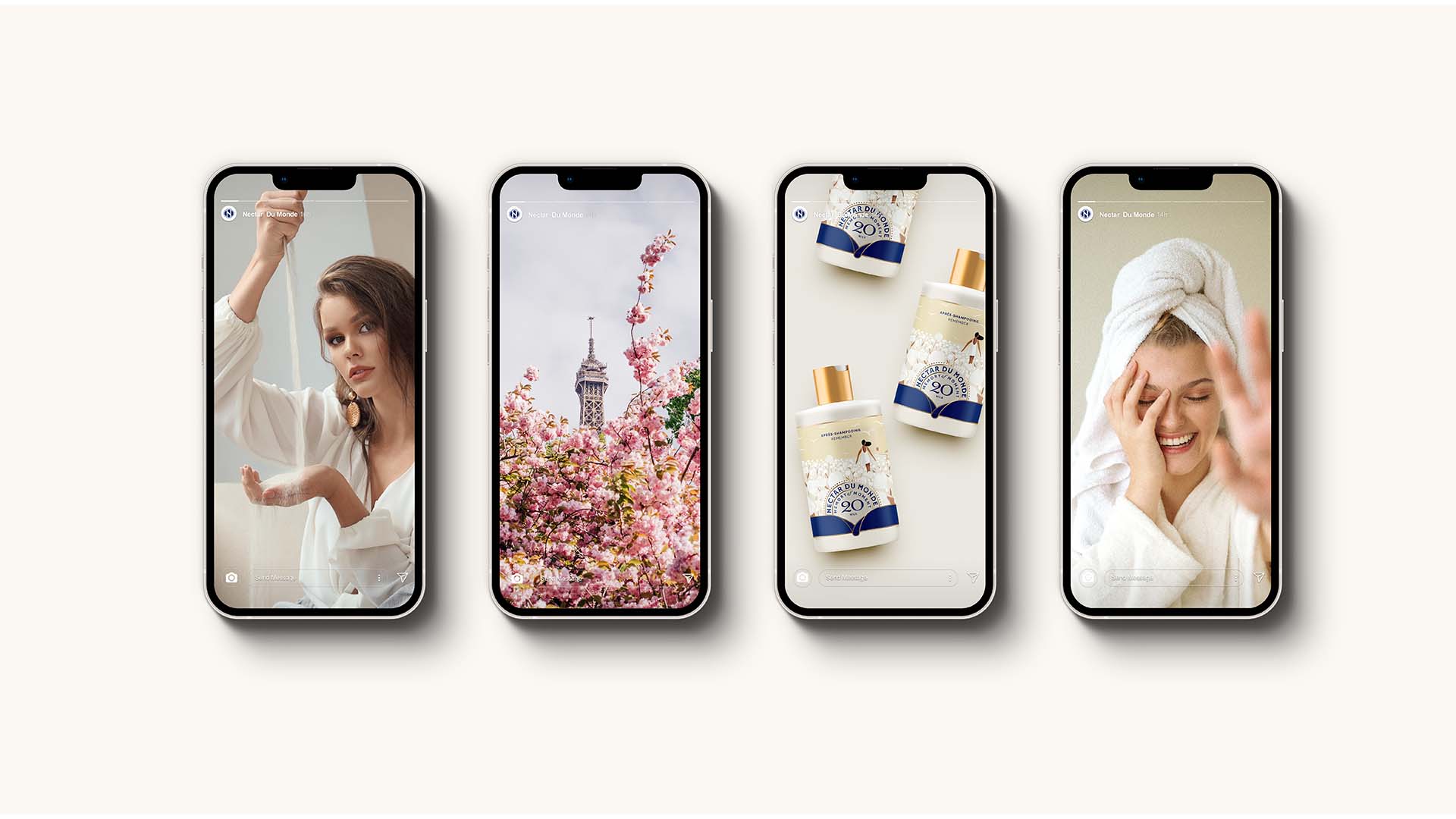 洗護(hù)產(chǎn)品包裝設(shè)計(jì)融入插圖，運(yùn)用現(xiàn)代和傳統(tǒng)字體結(jié)合有不一樣視覺感受(圖6)