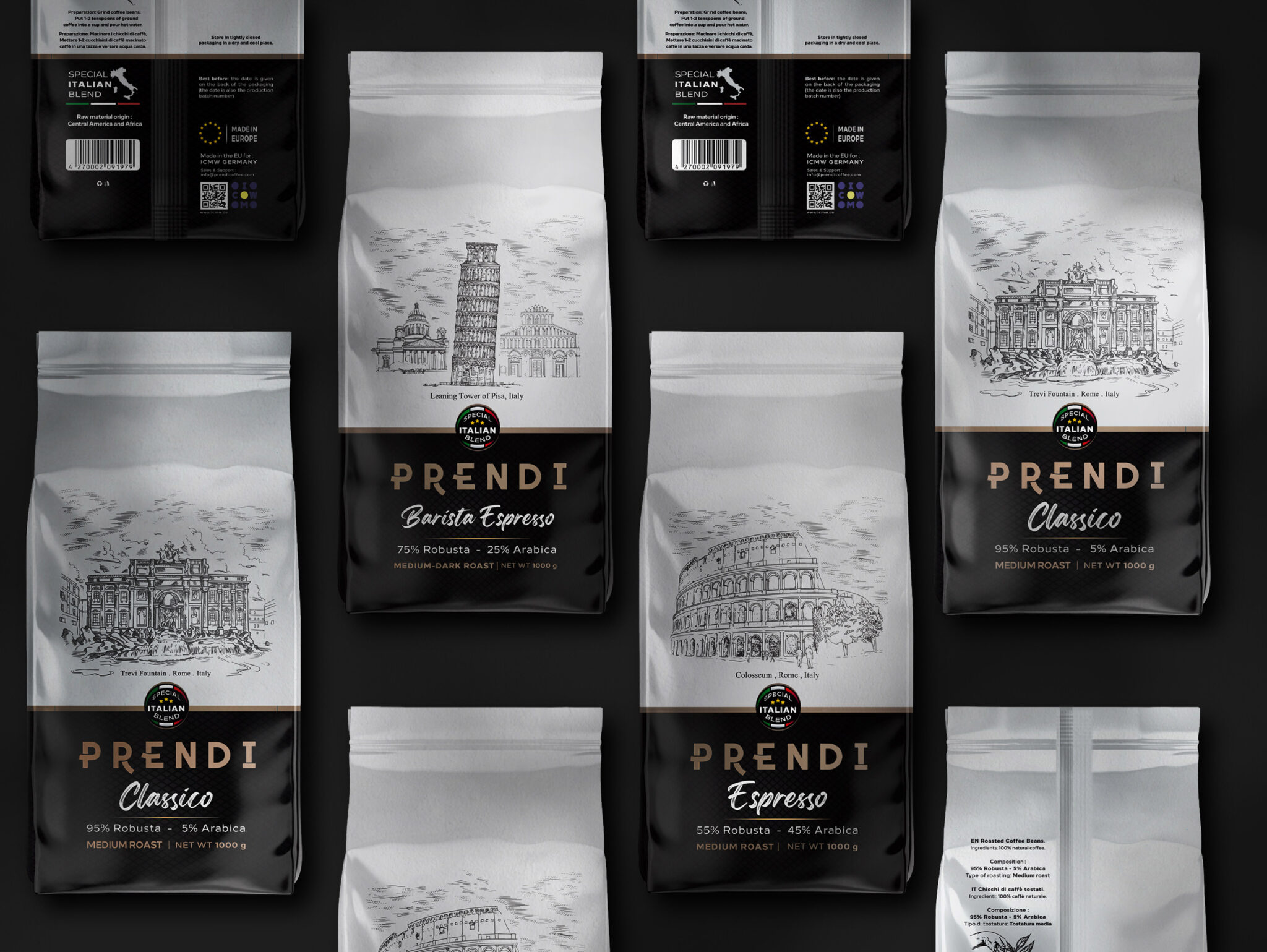 意大利咖啡豆包裝袋這樣設(shè)計(圖7)