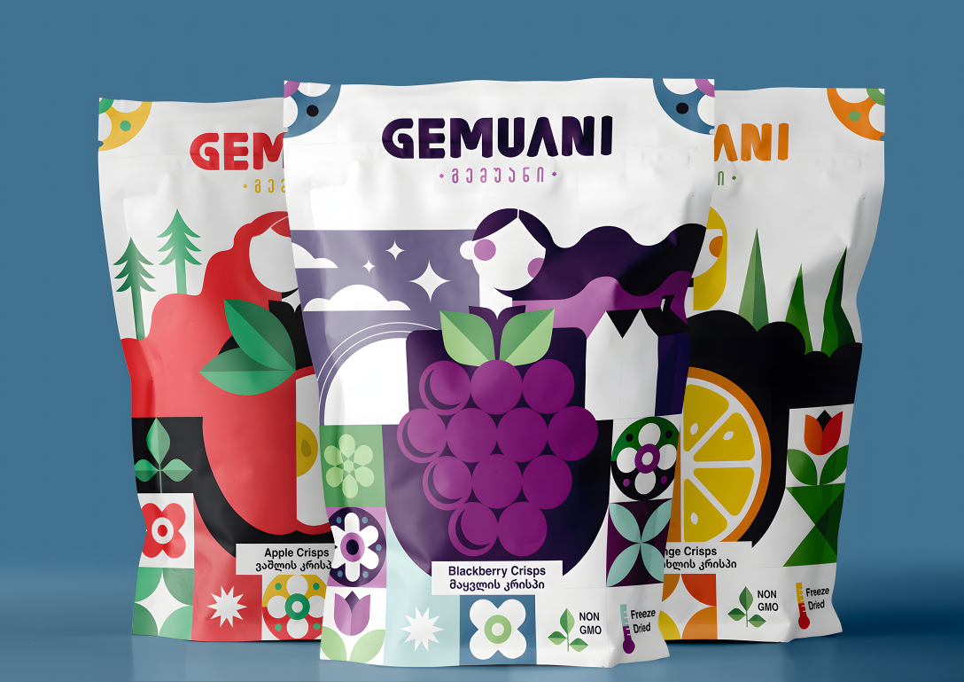 冷凍干果脆片零食包裝設(shè)計欣賞(圖9) 冷凍干果脆片零食包裝設(shè)計欣賞(圖9)