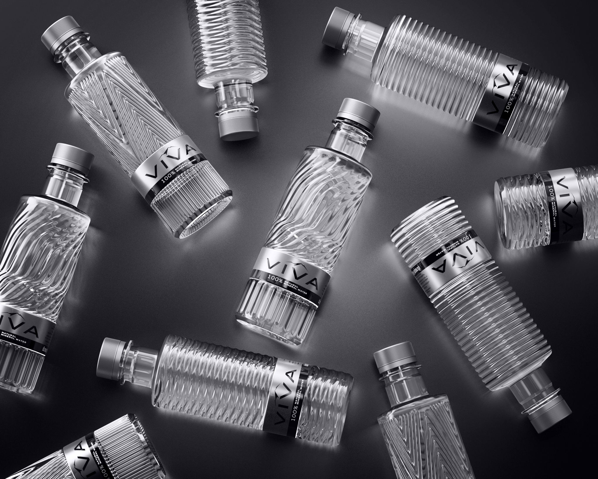 Viva礦泉水包裝設(shè)計(jì)欣賞(圖6)