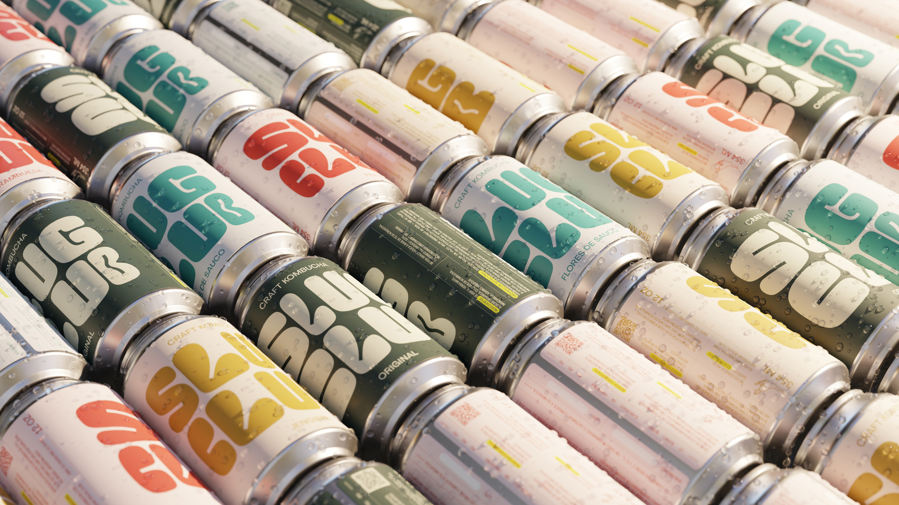 Slug Club康普茶飲料這樣包裝，創(chuàng)造出一種意想不到的精美美學(xué)(圖7)