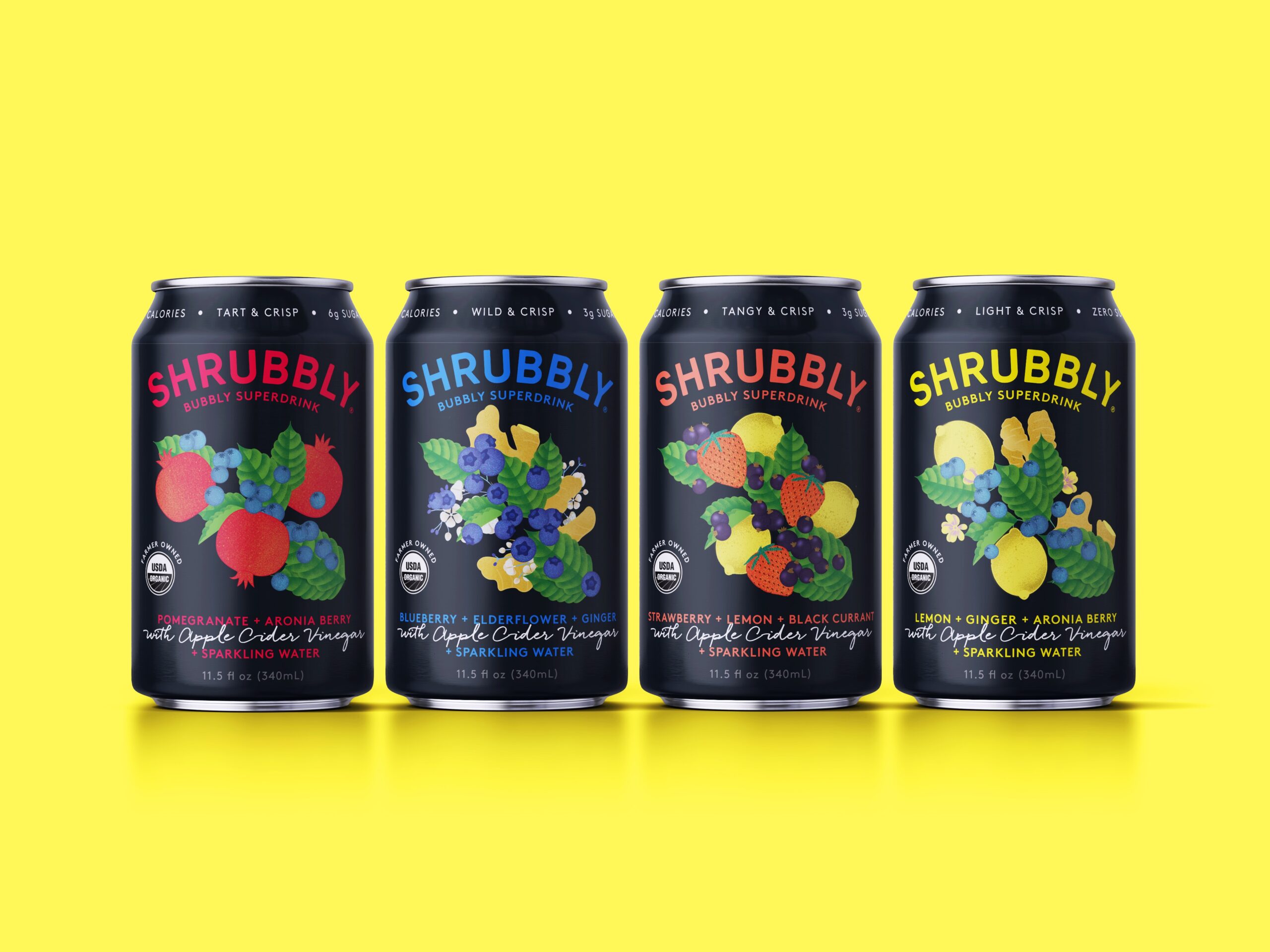  Shrubbly灌裝飲料包裝設計欣賞(圖5)