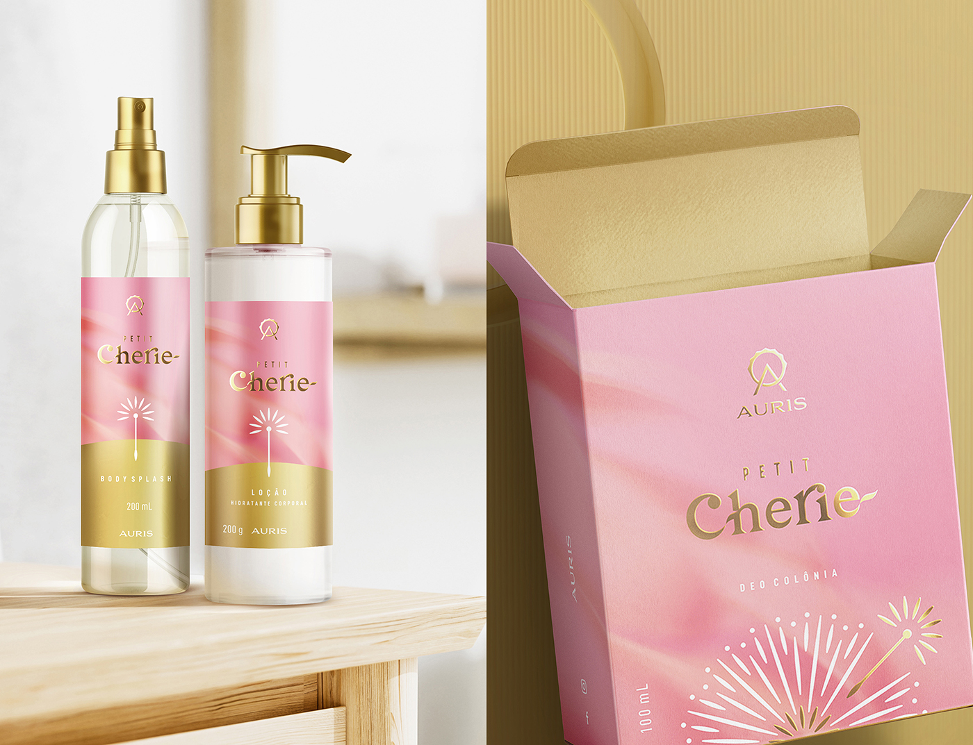  Petit Cherie 系列產(chǎn)品創(chuàng)意包裝設(shè)計(jì)(圖4)