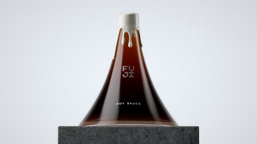 富士高級醬油包裝設(shè)計(圖2)