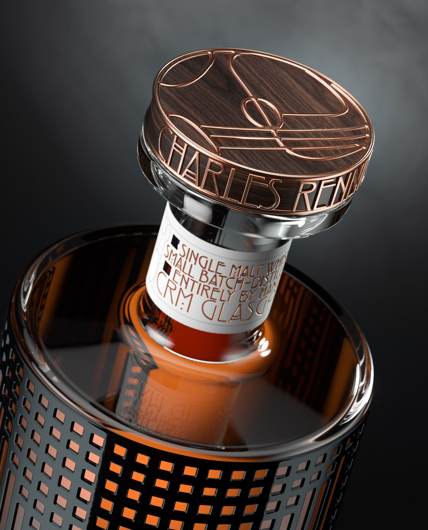 限量發(fā)行的麥芽威士忌包裝設(shè)計專注于可持續(xù)發(fā)展、奢華和創(chuàng)新(圖2)