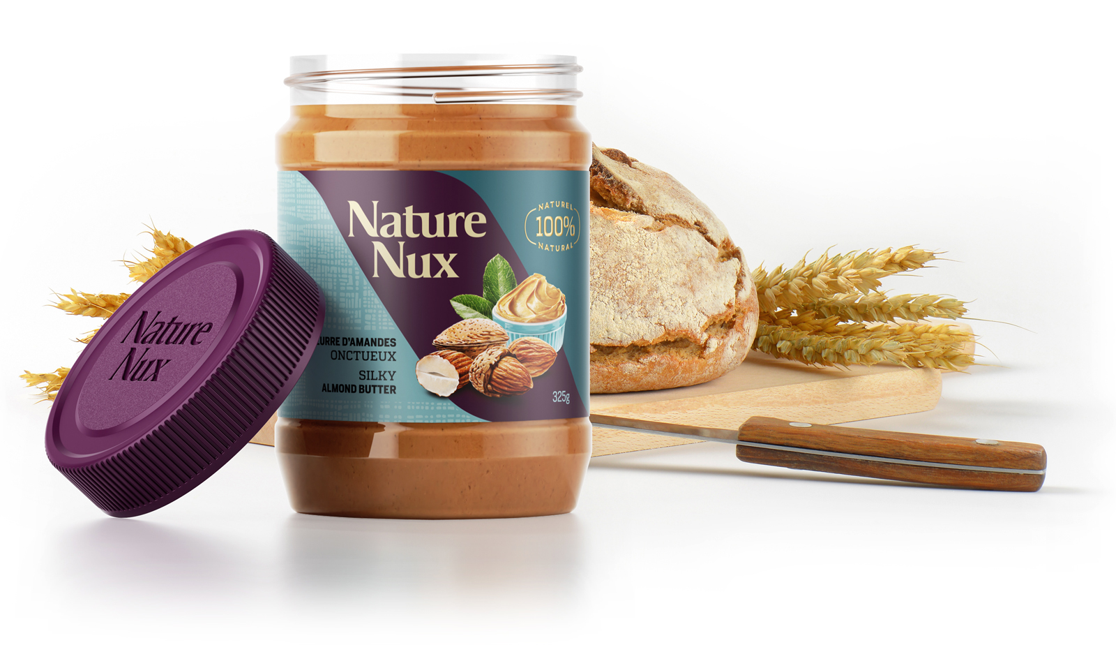 堅(jiān)果醬創(chuàng)意包裝設(shè)計(jì)這樣做(圖1) 果醬創(chuàng)意包裝設(shè)計(jì)這樣做更好賣貨(圖1)