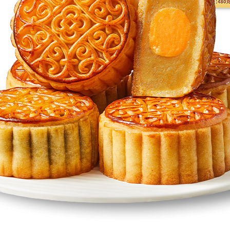 PANPAN FOODS 盼盼 花好月圓禮盒 水果多口味 480g 6枚裝包裝禮盒產(chǎn)品包裝創(chuàng)意設(shè)計(jì)欣賞(圖4)