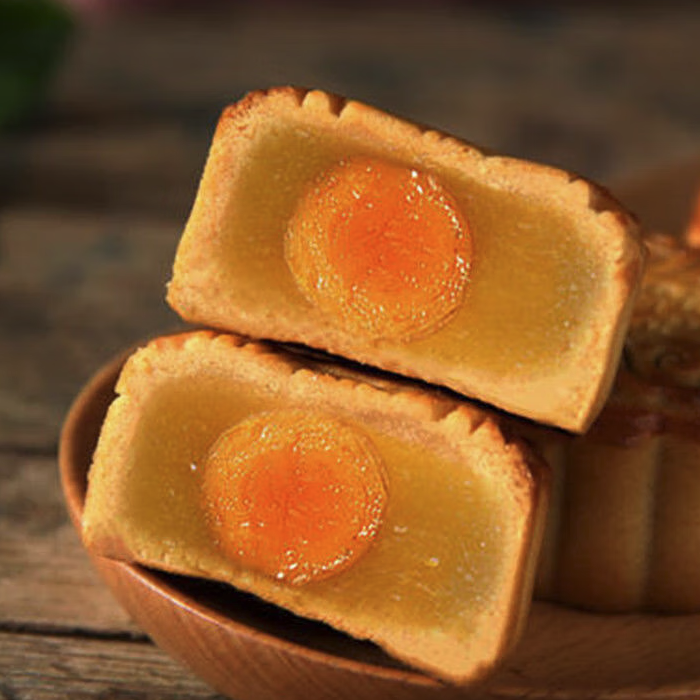 酥園康 廣式月餅 蓮蓉蛋黃味 26g*30袋包裝禮盒產(chǎn)品包裝創(chuàng)意設(shè)計(jì)欣賞(圖3)