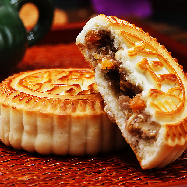 桃李 提漿京式月餅 五仁 500g包裝禮盒產(chǎn)品包裝創(chuàng)意設(shè)計(jì)欣賞(圖3)