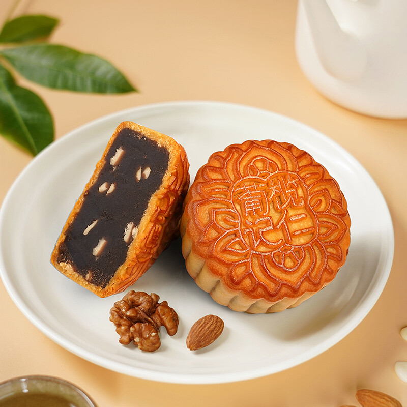 葡記 欖仁豆沙廣式月餅 720g 禮盒裝包裝禮盒產(chǎn)品包裝創(chuàng)意設(shè)計(jì)欣賞(圖3)