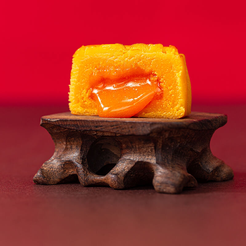 舌尖口袋 流心奶黃月餅 400g 禮盒裝包裝禮盒產(chǎn)品包裝創(chuàng)意設(shè)計(jì)欣賞(圖4)