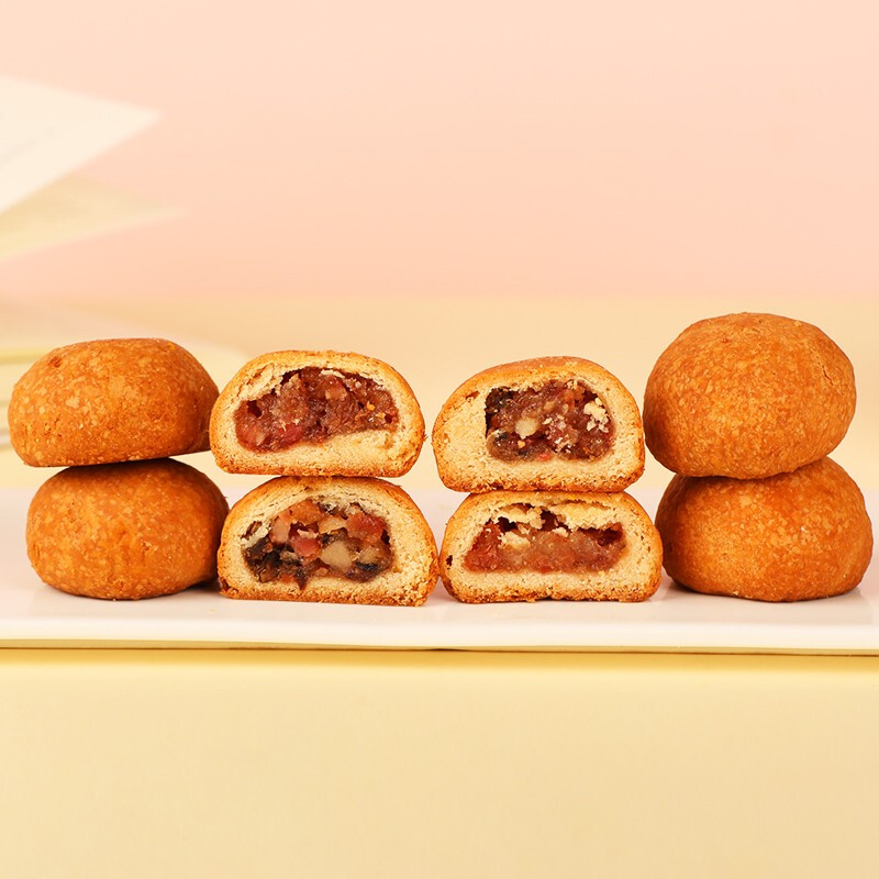 啊本 云腿小餅 滇式月餅 40餅4味 1kg 禮盒裝包裝禮盒產(chǎn)品包裝創(chuàng)意設(shè)計欣賞(圖4)