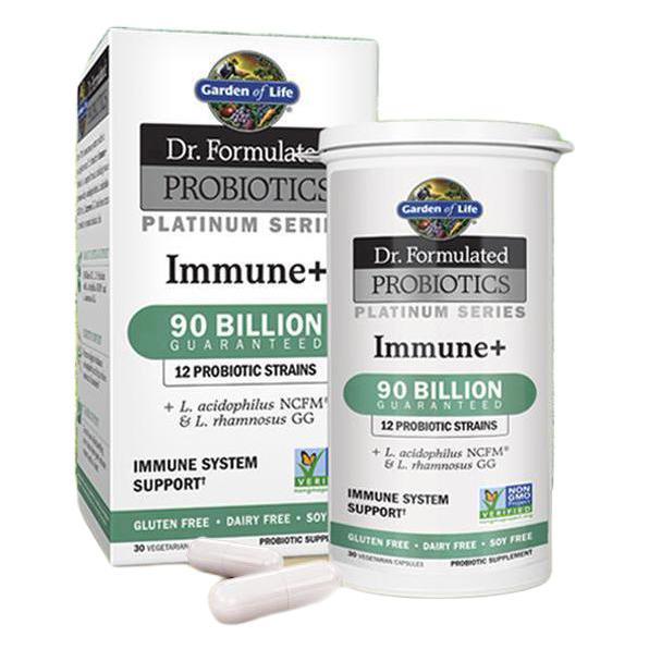 Garden of Life 生命花園 博士配方免疫益生菌膠囊 30粒保健產(chǎn)品包裝創(chuàng)意設(shè)計欣賞(圖2)