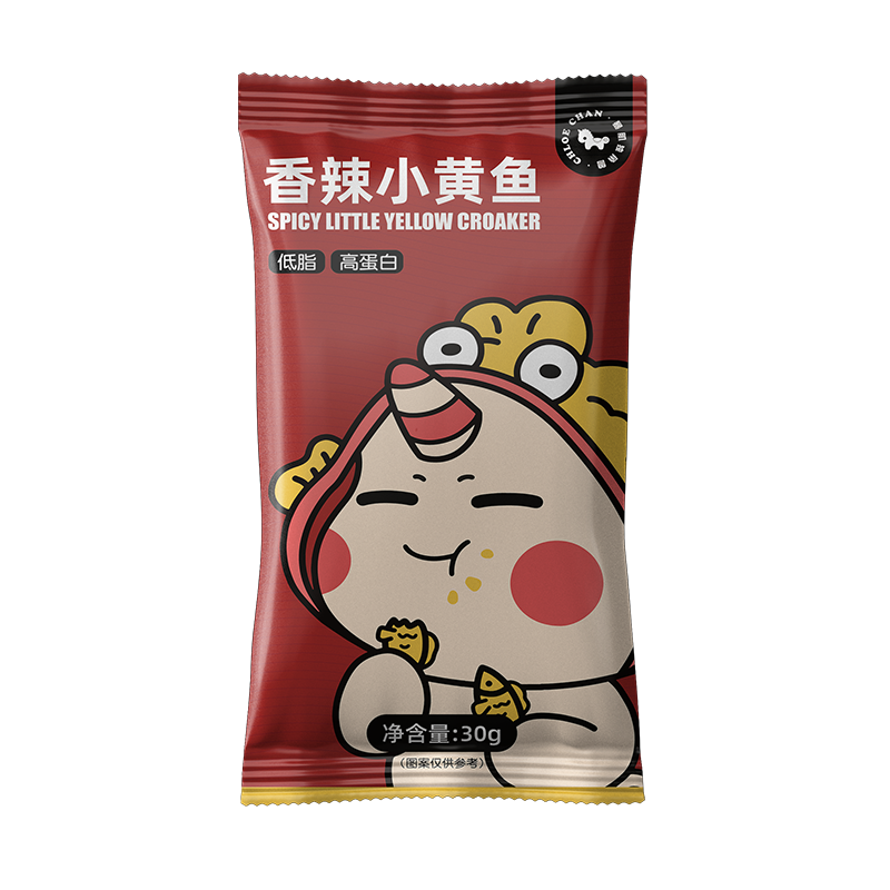 香辣小黃魚包裝設(shè)計(jì)作品欣賞(圖1) 香辣小黃魚包裝設(shè)計(jì)作品欣賞(圖1)