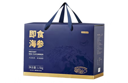 冷凍即食海參禮盒包裝設(shè)計(圖1) 冷凍即食海參禮盒包裝設(shè)計(圖1)