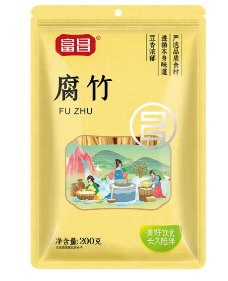 腐竹包裝袋設(shè)計作品欣賞(圖1) 腐竹包裝袋設(shè)計作品欣賞(圖1)