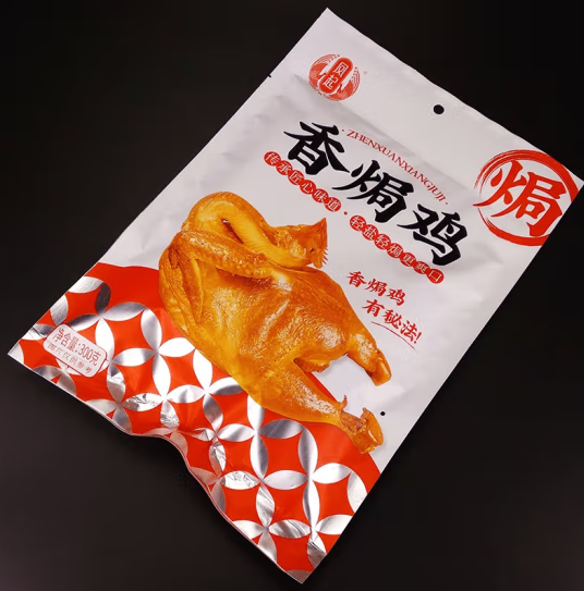 香焗雞包裝袋設(shè)計作品欣賞(圖1)