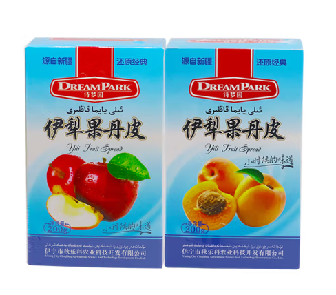 新疆特產果丹皮包裝盒設計欣賞(圖1)