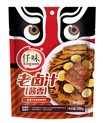 醬香老鹵汁創(chuàng)意包裝設(shè)計(jì)欣賞(圖1)