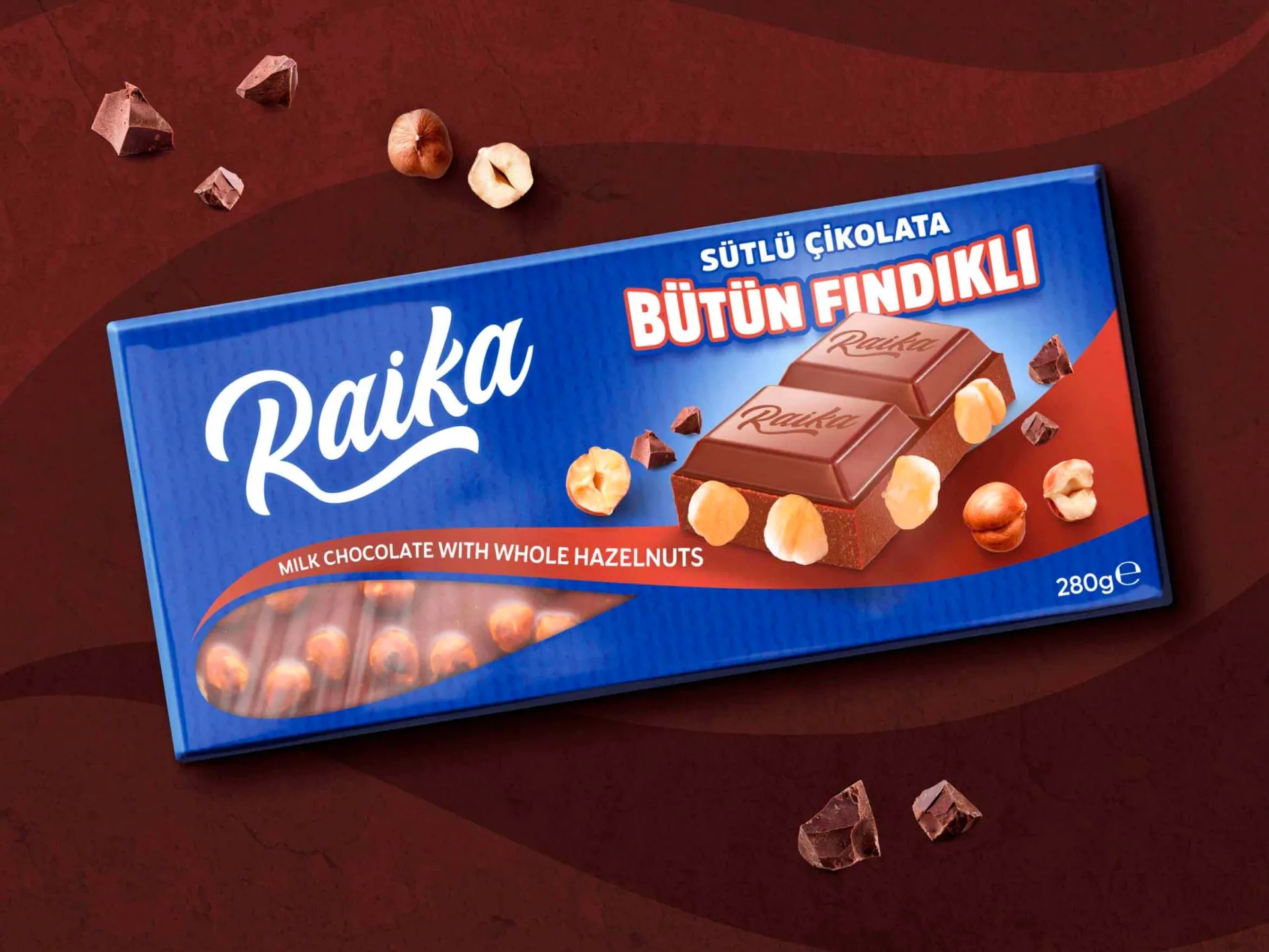 榛子牛奶巧克力包裝盒設(shè)計(jì)欣賞(圖1) 榛子牛奶巧克力包裝盒設(shè)計(jì)欣賞(圖1)