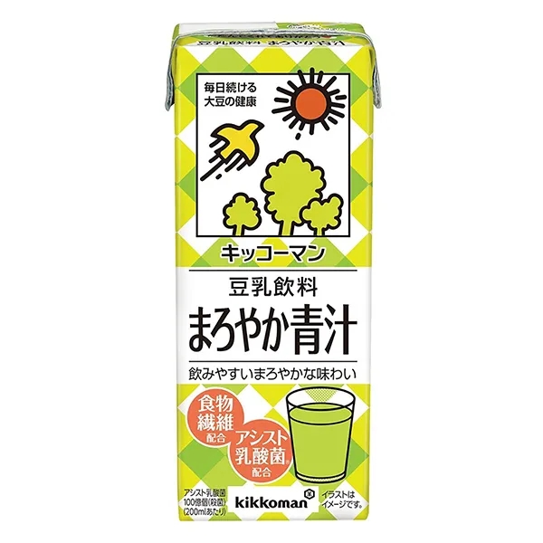 醇厚青汁豆乳飲料包裝設(shè)計作品欣賞(圖1)