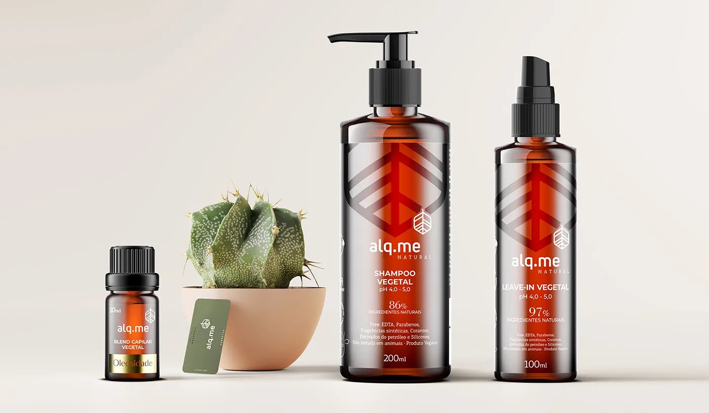 自然創(chuàng)新洗發(fā)水外包裝設計欣賞(圖1)