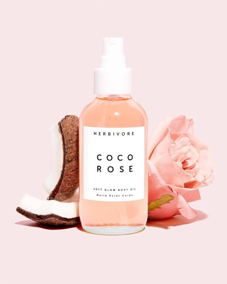 “椰子玫瑰香氛”身體油(圖1)