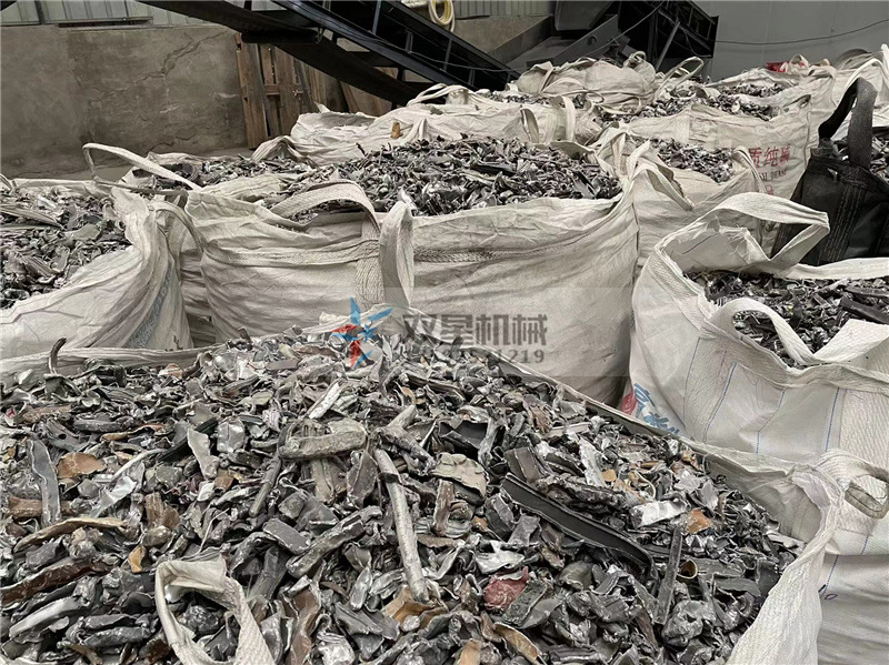 廢鋁粉碎機(jī)生產(chǎn)線處理效果