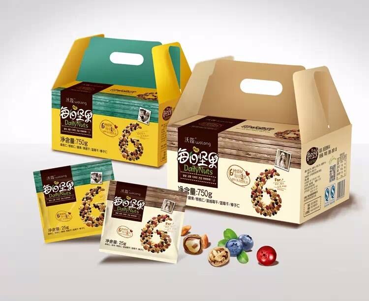 沃隆Wolong品牌logo與食品包裝設(shè)計欣賞(圖3)