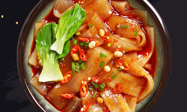 挑挑小面品牌logo與食品包裝設(shè)計(jì)欣賞(圖3)