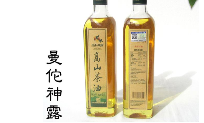 曼陀神露高山茶油 曼陀神露品牌logo與食品包裝設(shè)計欣賞(圖2)