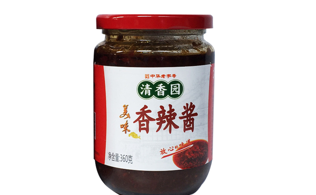 清香園辣醬 清香園食品包裝設(shè)計(jì)欣賞(圖4)
