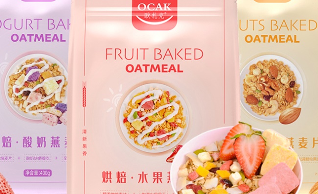 歐扎克麥片 OCAK歐扎克食品包裝設(shè)計(jì)欣賞(圖2)
