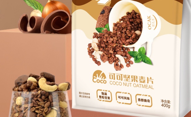 歐扎克麥片 OCAK歐扎克食品包裝設(shè)計(jì)欣賞(圖4)