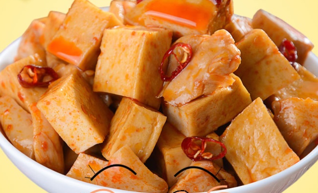 阿豆伊豆啦咝豆干 阿豆伊豆食品包裝設(shè)計(jì)欣賞(圖4)