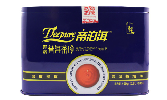 帝泊洱 Deepure帝泊洱食品包裝設(shè)計(jì)欣賞(圖3)