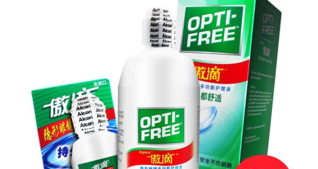 Opti-Free3傲滴食品包裝設計欣賞(圖4)