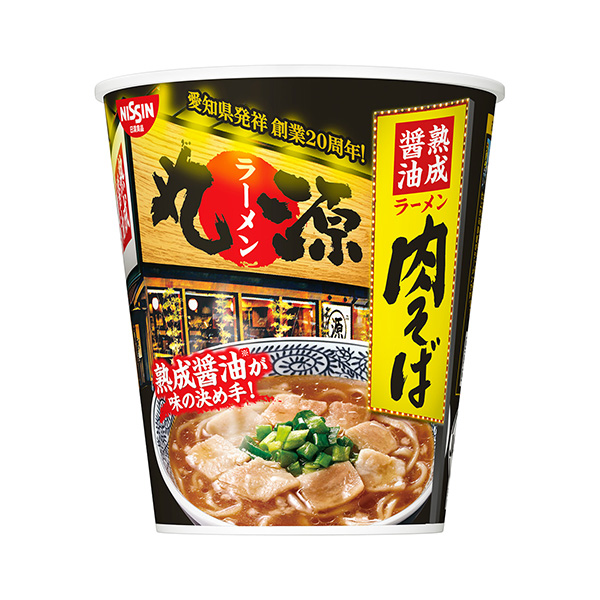 包裝設(shè)計公司推薦丸源拉面熟化醬油肉蕎麥面日清食品包裝設(shè)計欣賞(圖1)